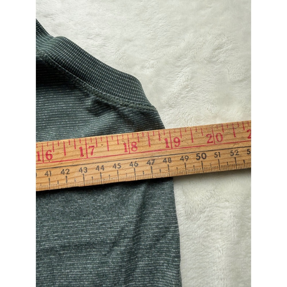 Athleta Momentum Tank Top Womens XL Green Heathered Racerback Seamless Running - Picture 5 of 8